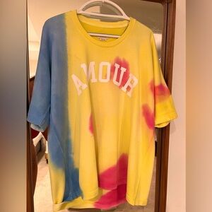 Zadig & Voltaire Women Short Sleeve T-shirt Round Neck Loose Top